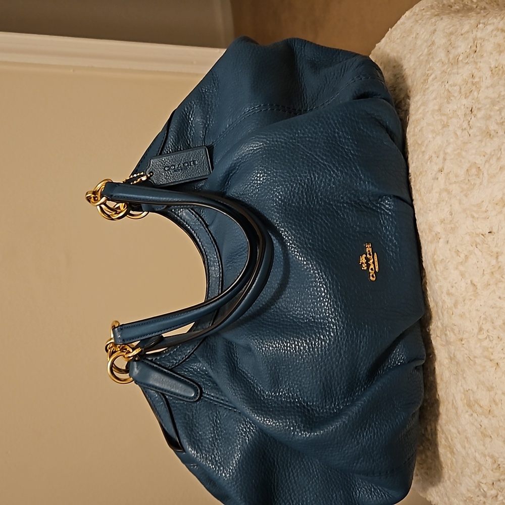 Coach bag height 7inchesx 16 width